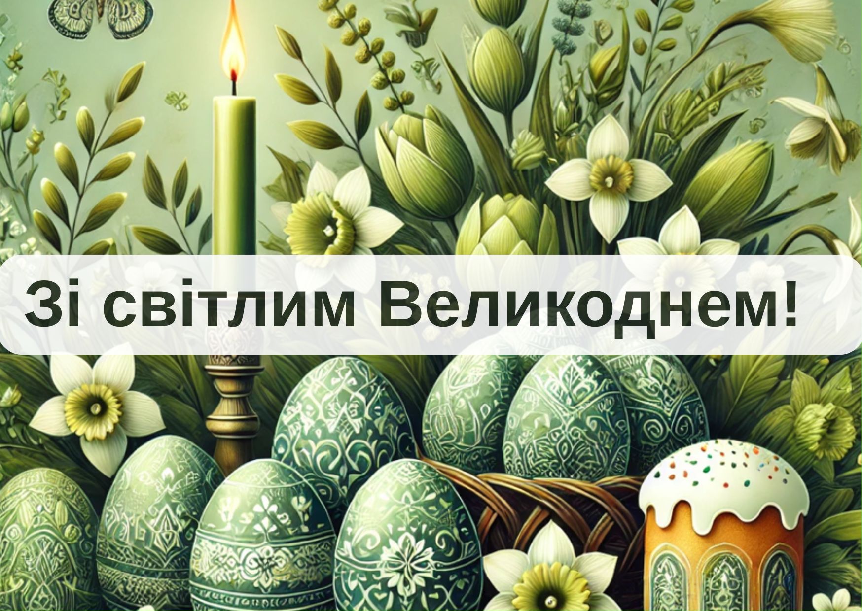 Зі світлим Великоднем!