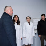 В межах робочого візиту до НУ «Чернігівська політехніка» заступник Міністра освіти і науки України Андрій Вітренко та заступник Міністра молоді та спорту України Сергій Тимофєєв відвідали нову лабораторію кафедри АТЛГ